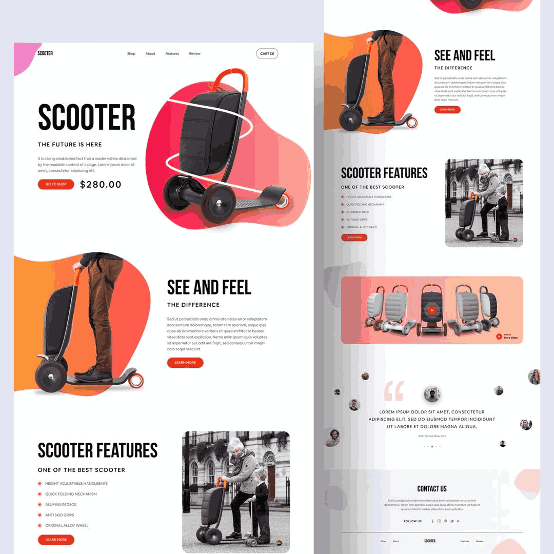 Healthcare and medical services website template