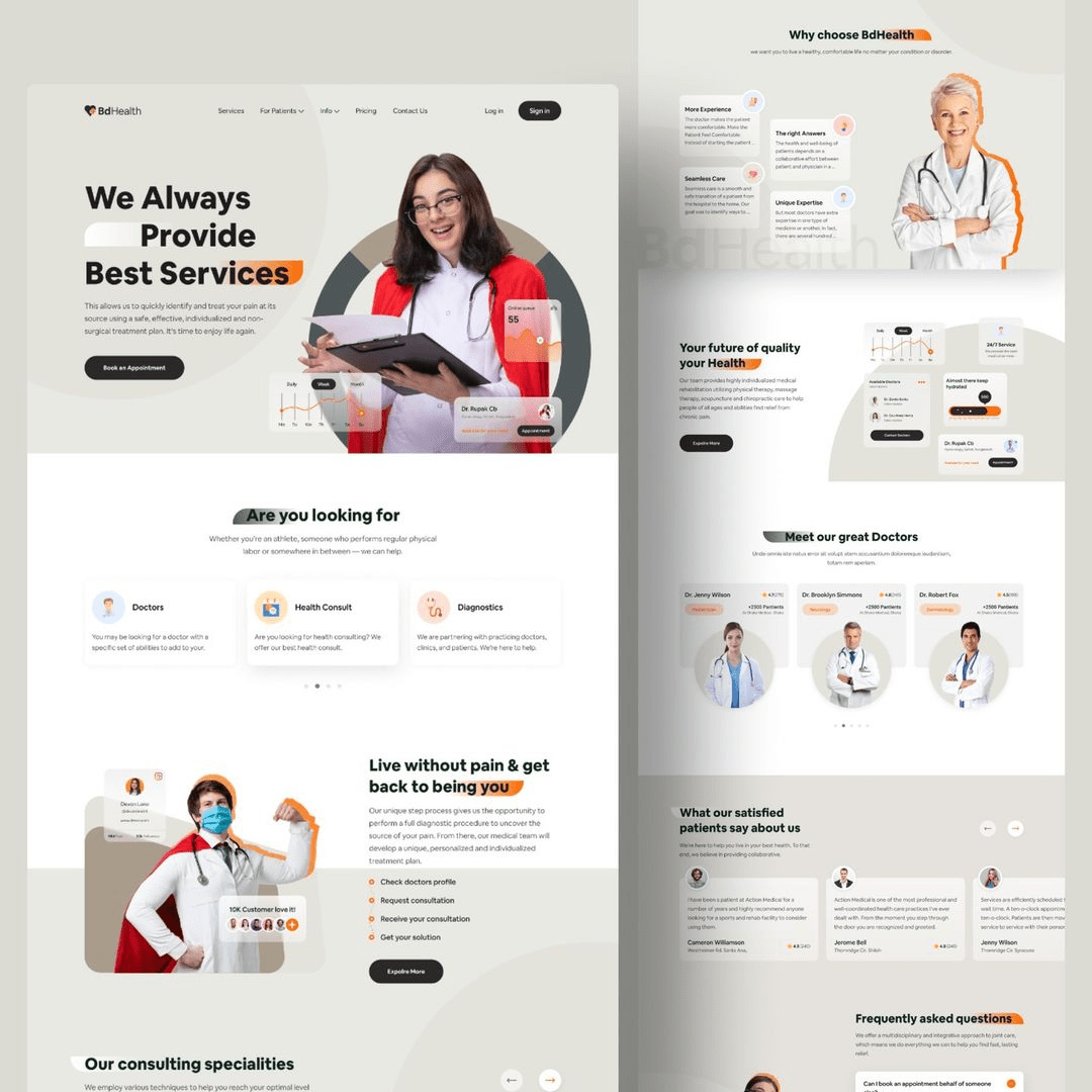 Nonprofit organization website template with donation options