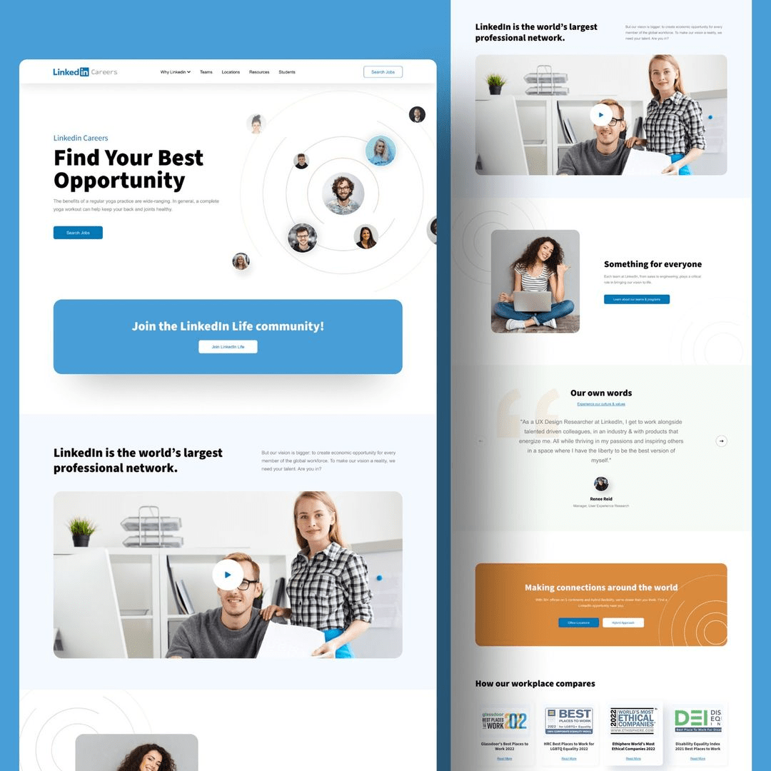 Online electronics marketplace website template
