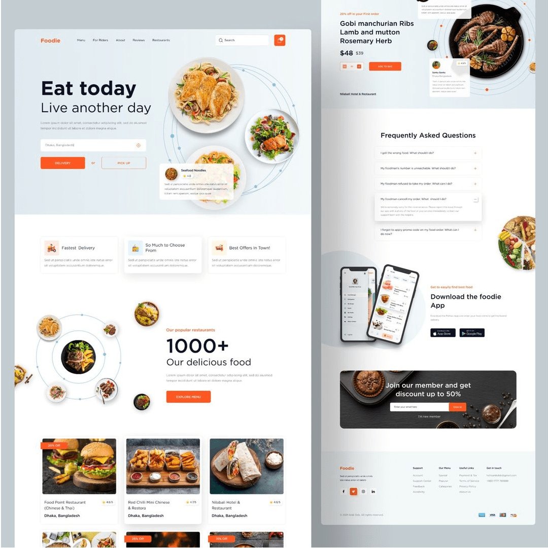 Logistics and transport company website template