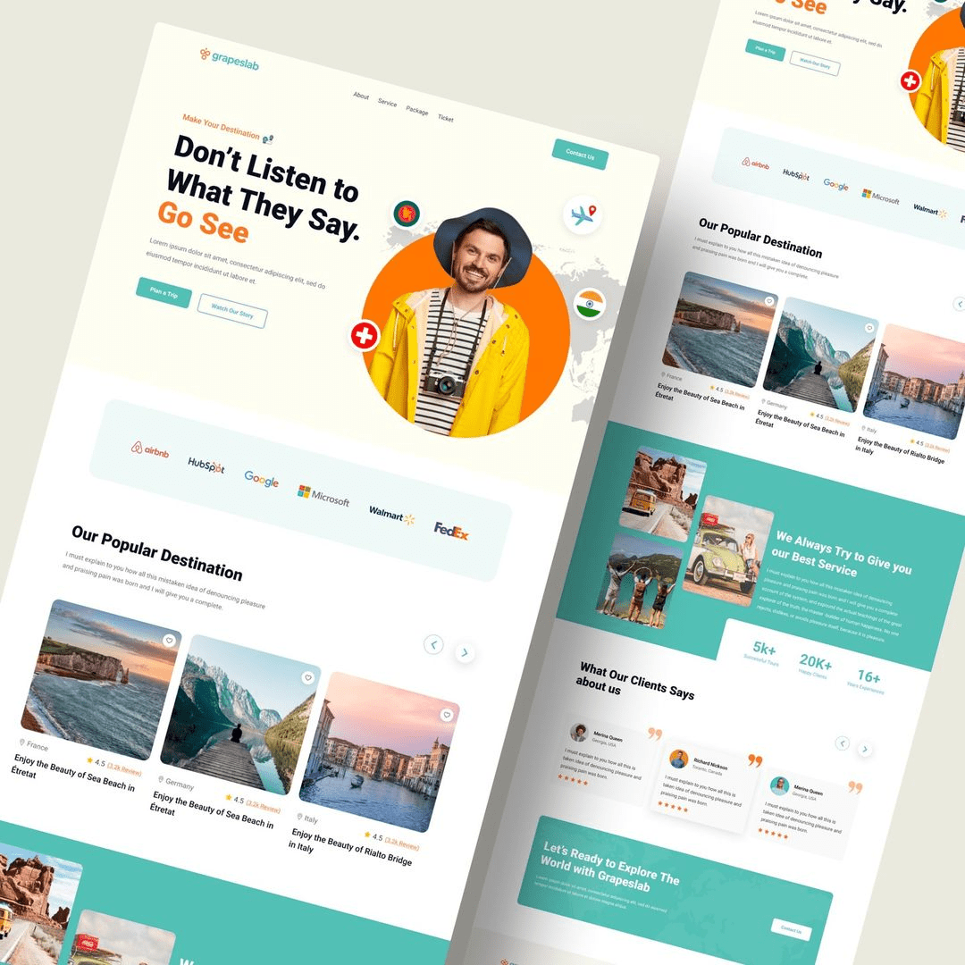 Sports club website template with team showcase